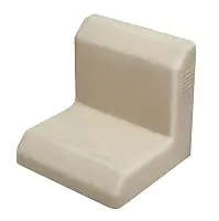 Уголок крепежный 28х28 с декоративной крышкой, крем — купить оптом и в розницу в интернет магазине GTV-Meridian.